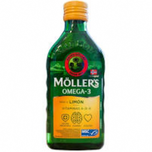 MOLLER´S ACEITE DE BACALAO 1 ENVASE 250 ML