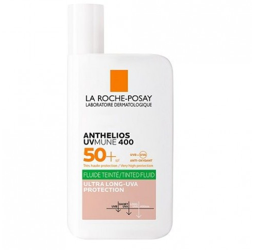 Anthelios oil control fluid uvmune 400 spf 50+  1 envase 50 ml con color