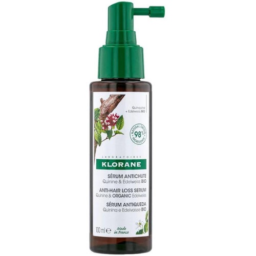Klorane anticaida tratamiento fortificante intensivo a la quinina  1 frasco con pulverizador 100 ml