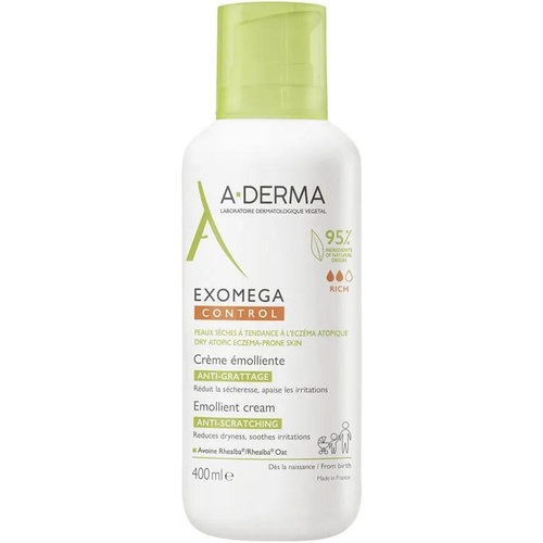A-derma exomega control crema emoliente  1 envase 400 ml