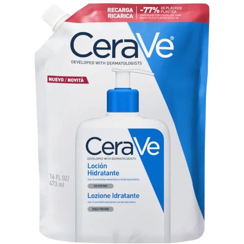 Cerave locion hidratante  1 envase 473 ml recarga