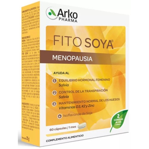 Fitosoya isoflavonas (60 capsulas)