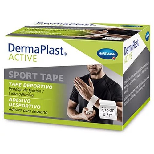 Esparadrapo dermaplast active deportivo 1 unidad 7 m x 3,7 cm - dermaplast active deportivo