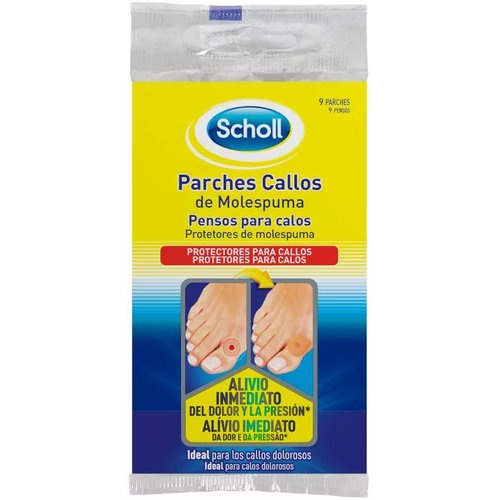 DR SCHOLL PARCHES CALLOS MOLESPUMA (ESCUDO)