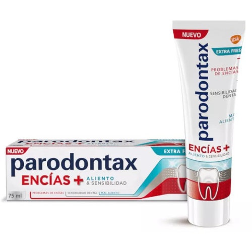Parodontax encias + aliento & sensibilidad  extra fresh (1 tubo 75 ml)