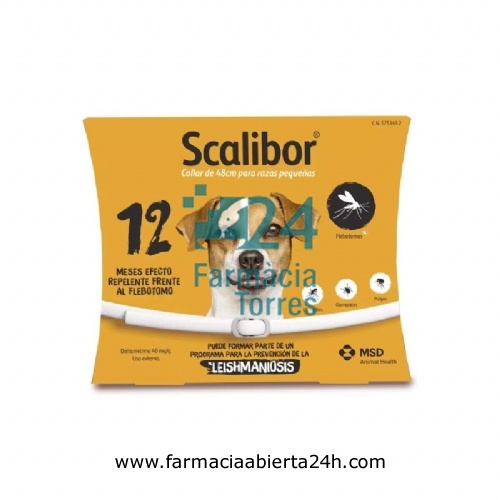 SCALIBOR 0,76 g COLLAR PARA PERROS DE RAZAS PEQUEÑAS