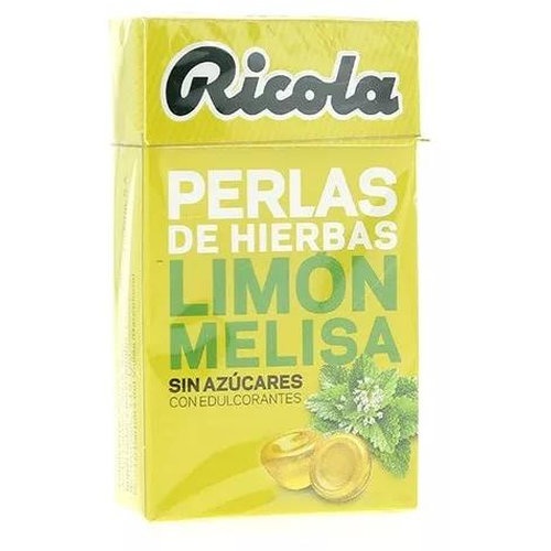 RICOLA PERLAS SIN AZUCAR (LIMON 25 G)