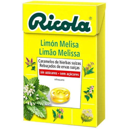 Ricola caramelos sin azucar (limon 50 g)