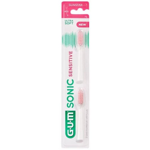 Cepillo dental a pilas gum sensivital sonic 2 recambios - gum sensivital sonic