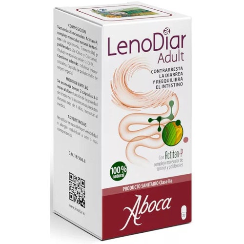 Lenodiar adult (20 capsulas)
