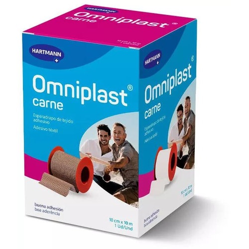 ESPARADRAPO HIPOALERGICO - OMNIPLAST (TEJIDO RESISTENTE 10 M  X 10 CM)