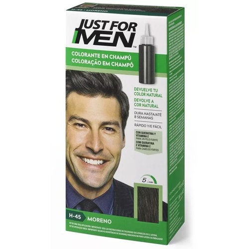 JUST FOR MEN - CHAMPU COLORANTE (66 CC MORENO)