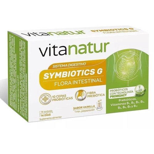 Vitanatur symbiotics g  14 sobres 2,5 g