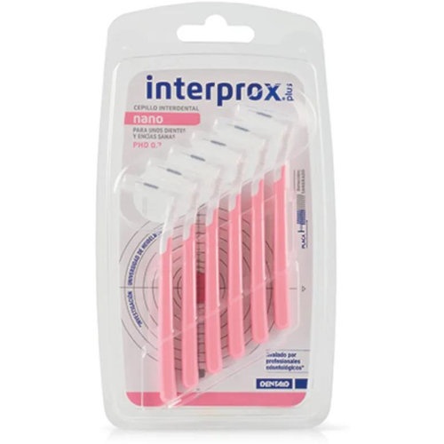 CEPILLO ESPACIO INTERPROXIMAL - INTERPROX PLUS (NANO 6 U)
