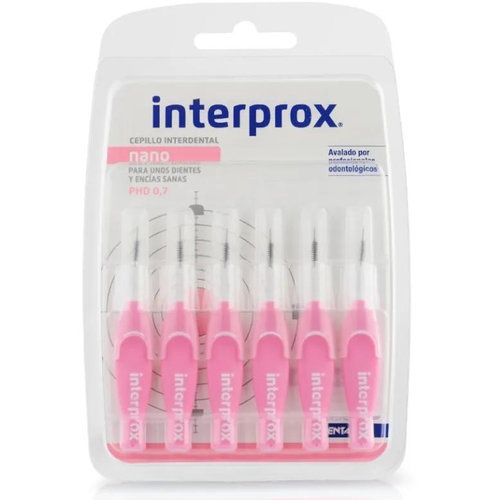 CEPILLO INTERPROXIMAL - INTERPROX NANO (6 CEPILLOS)