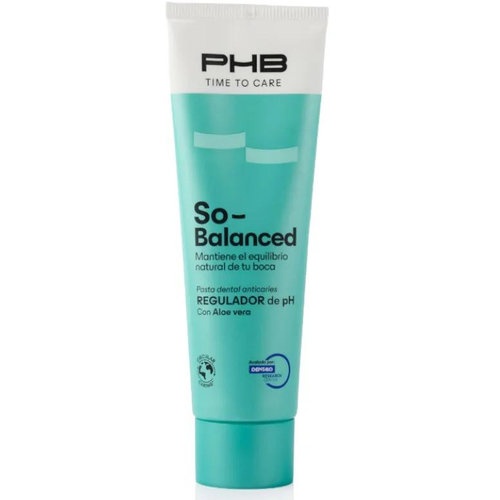 Phb time to care so balanced dentrifico (1 tubo 75 ml sabor menta suave)