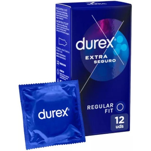 DUREX EXTRA SEGURO - PRESERVATIVOS (12 U)