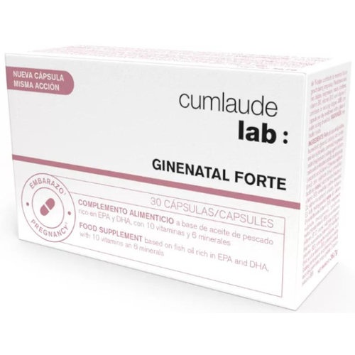 Cumlaude lab: ginenatal forte  30 capsulas