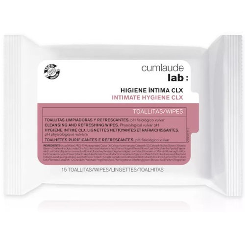 Cumlaude lab: higiene intima clx toallitas 15 un