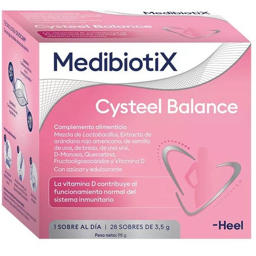 Medibiotix cysteel balance (28 sobres 3,5 g)