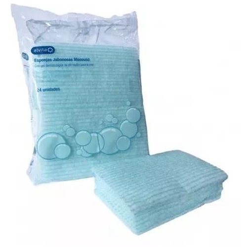 ALVITA ESPONJAS JABONOSAS MONOUSO (24 U)