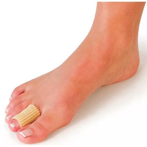 Tubo protector dedos recubrimiento interior gel comforgel tejido canale 2,5 cm diametro 2 unidades -