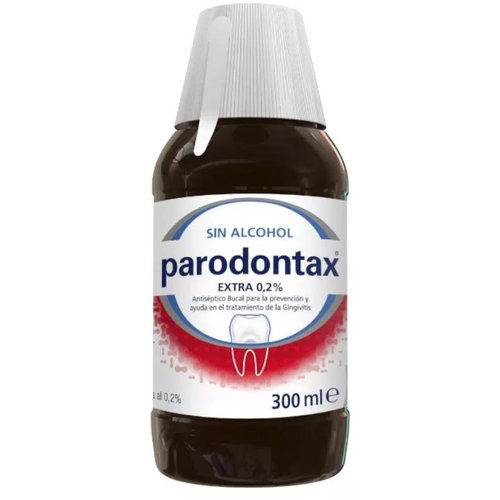 PARODONTAX EXTRA COLUTORIO SIN ALCOHOL - DIGLUCONATO DE CLORHEXIDINA AL 0.2% (300 ML)