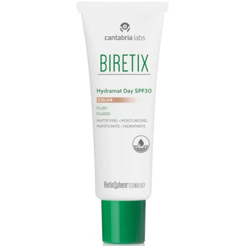 Biretix hydramat day spf 30 fluido con color  1 envase 50 ml