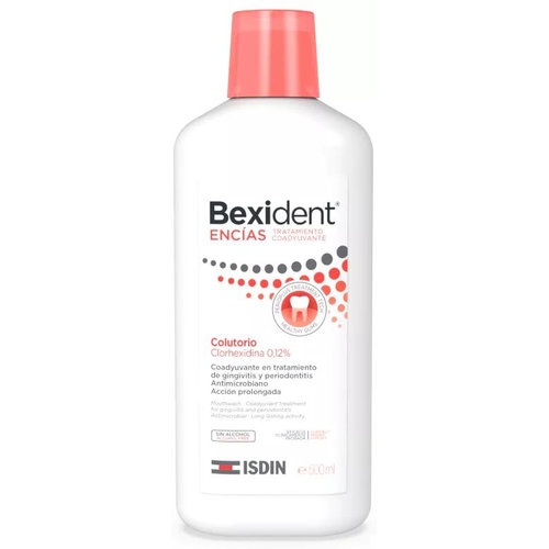 BEXIDENT ENCIAS COLUTORIO - CLORHEXIDINA 0,12% (500 ML)