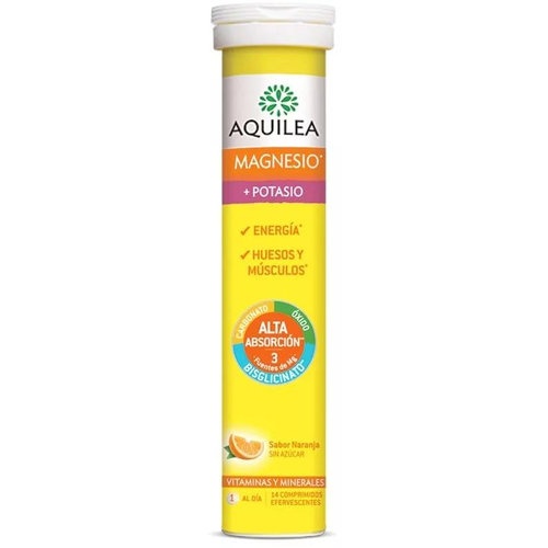 AQUILEA  MAGNESIO+ POTASIO COMP EFERVESCENTE (14 COMP EFERV)