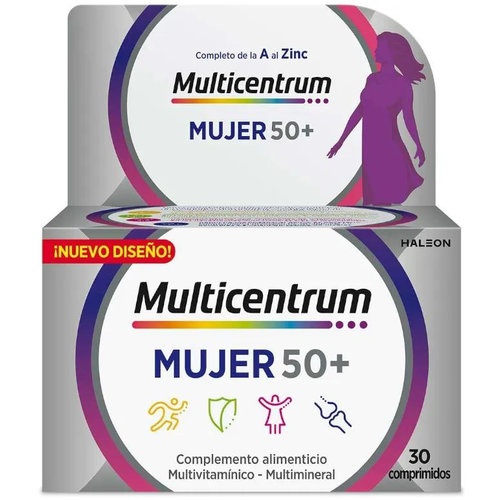 MULTICENTRUM MUJER 50+ (30 COMP)