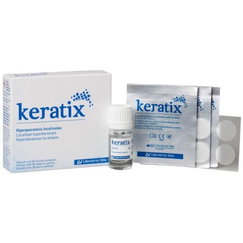 KERATIX SOLUCION + PARCHES ADH (3 G + 36 PARCHES  +PINCEL)