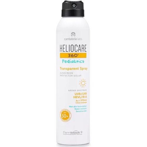 HELIOCARE 360º SPF 50+ PEDIATRICS SPRAY - PROTECTOR SOLAR TRANSPARENTE (200 ML)