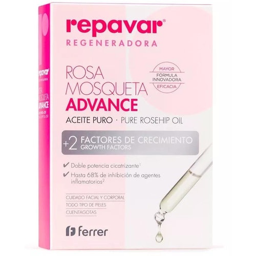 REPAVAR REGENERADORA  ACEITE PURO - ROSA MOSQUETA ADVANCE (15 ML)