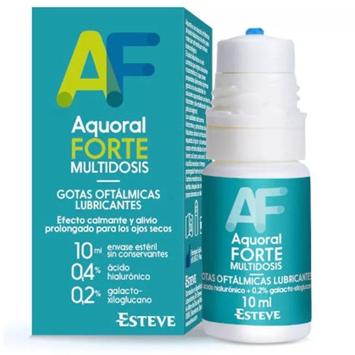 Aquoral forte multidosis - gotas oftalmicas esteriles (10 ml)