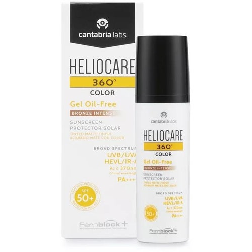 Heliocare 360º spf 50+ color gel oil-free protector solar 1 envase 50 ml color bronze intense - prot