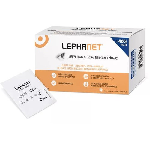 LEPHANET TOALLITAS ESTERILES (30 TOALLITAS)