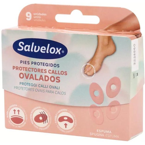 PARCHE CALLOS PROTECTOR - SALVEPED (OVALADO 9 U)