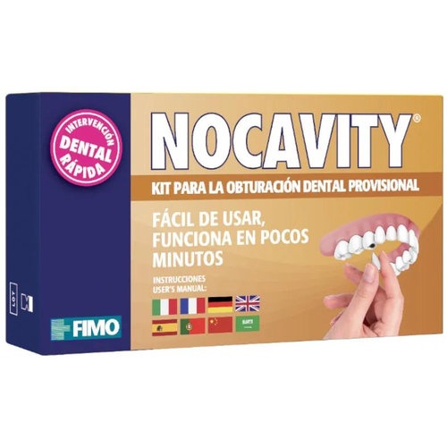 Nocavity kit obturacion dental provisional  1 unidad