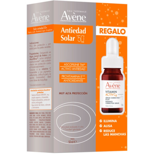 Avene cuidado solar antiedad spf 50+ (1 envase 50 ml)