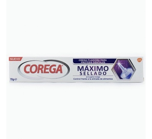 Corega sellado maximo - adhesivo protesis dental (70 g)