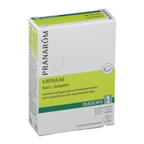 Aromaforce capsulas nariz garganta (30 capsulas)