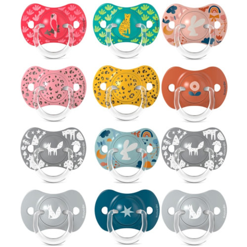 Chupete silicona fisiologico suavinex + 18 meses 2 unidades - suavinex