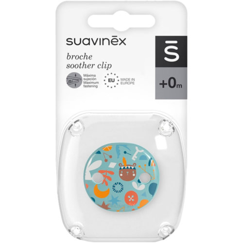 Broche con cadena suavinex decorado - suavinex