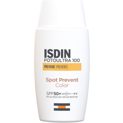 Isdin fotoultra 100 spot prevent color spf 50+  1 envase 50 ml