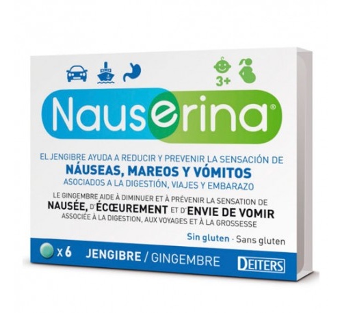 Nauserina (6 comprimidos)