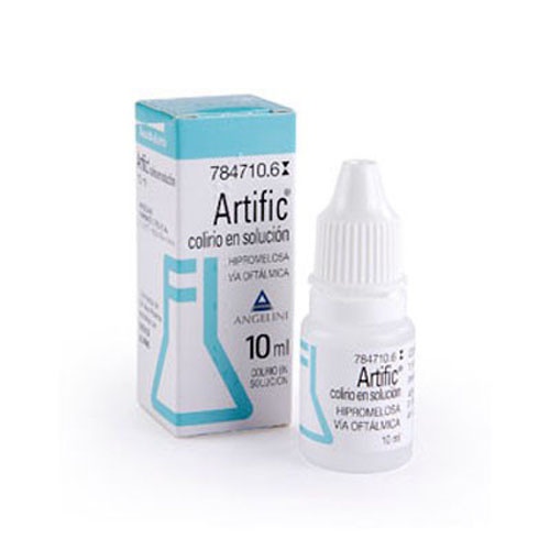 ARTIFIC 3,20 mg/ml COLIRIO EN SOLUCION , 1 frasco de 10 ml