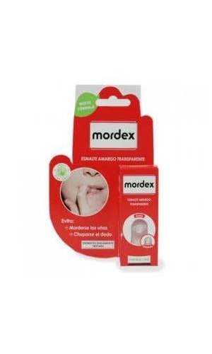 MORDEX ESMALTE AMARGO TRANSPARENTE (CON PINCEL 9 ML)