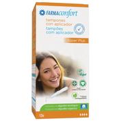 TAMPONES 100%ALGODON - FARMACONFORT (SUPER PLUS 14 U)