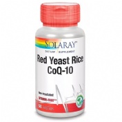 Solaray red yeast rice q10  60 caps
